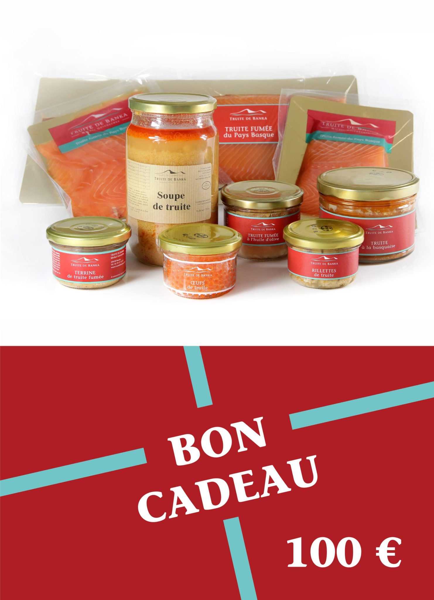 Bon cadeau Truite de Banka
