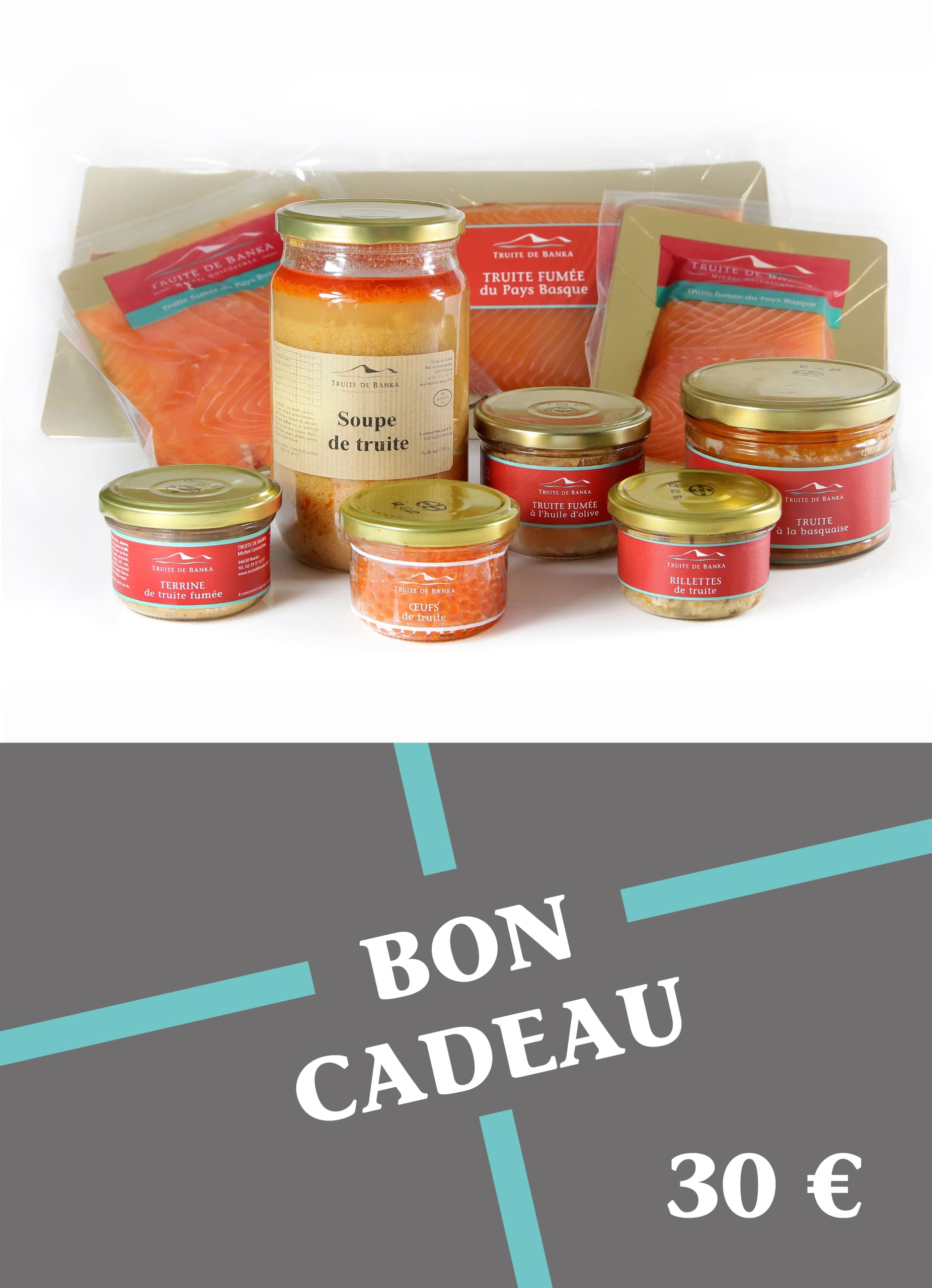 Bon cadeau – Truite de Banka