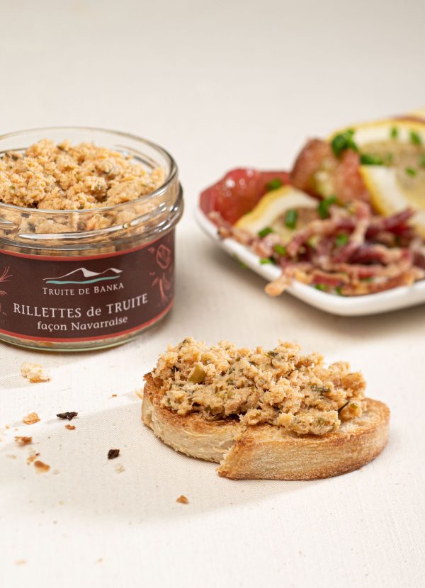 rillettes de truite façon navarraise